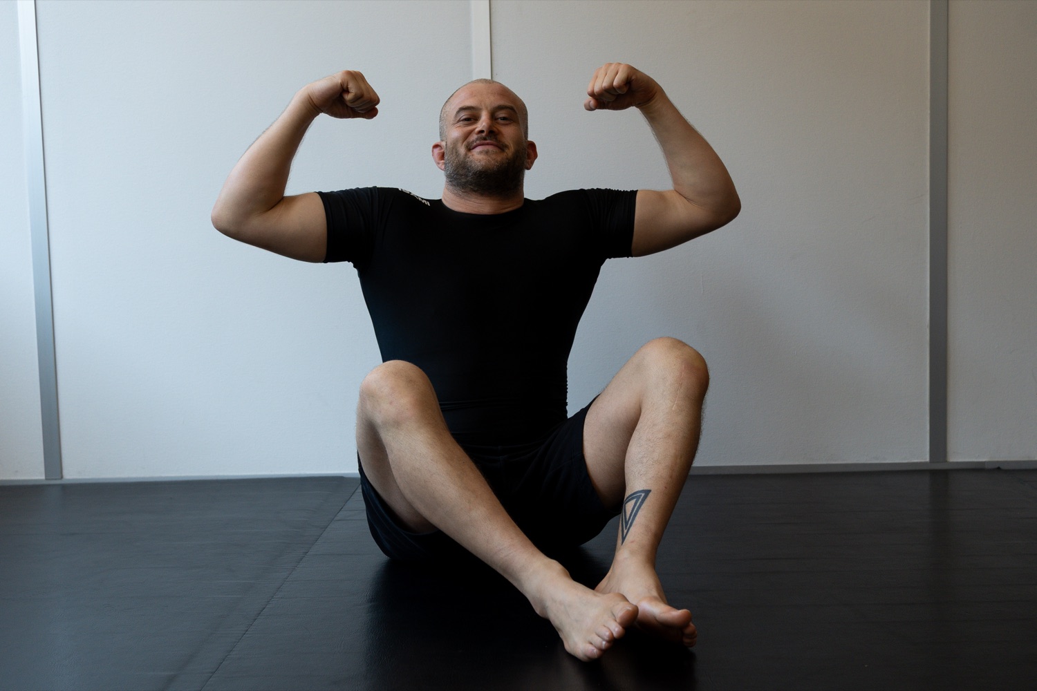 Laurenz Zäch on the mat